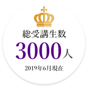総受講者数 3000人